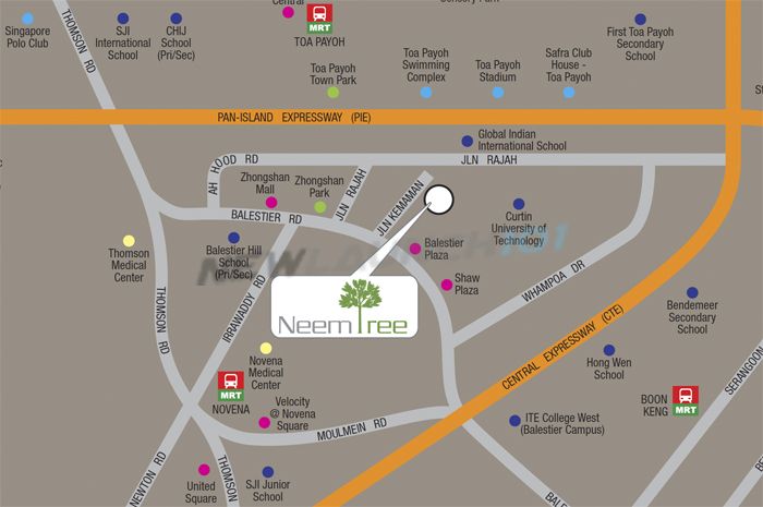 Neem Tree Location