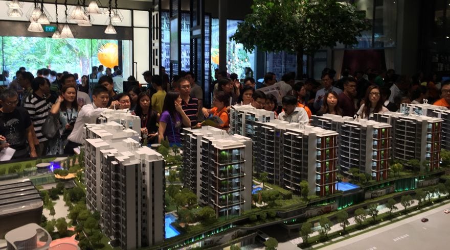 More than 5000 visitors seen at North Park Residences showflat in 3 weekends.