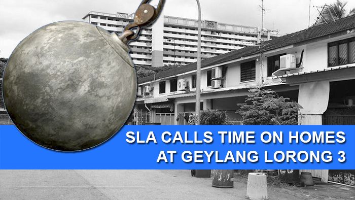 Government calls time on Lorong 3 Geylang