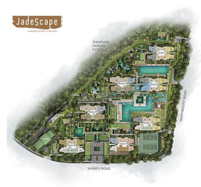 JadeScape Condo Site Plan