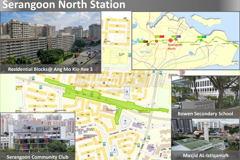 Serangoon North MRT station Cross Island Line