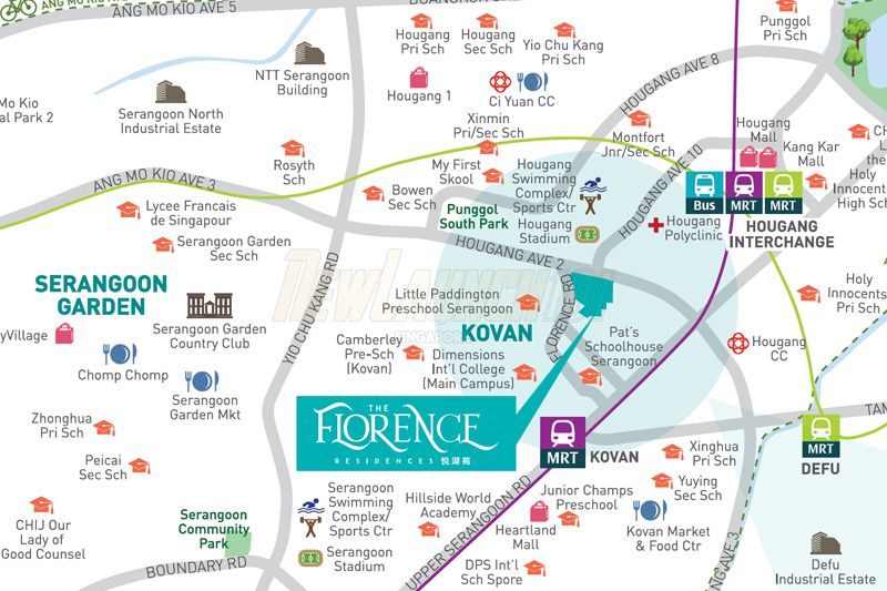 The Florence Residences Location