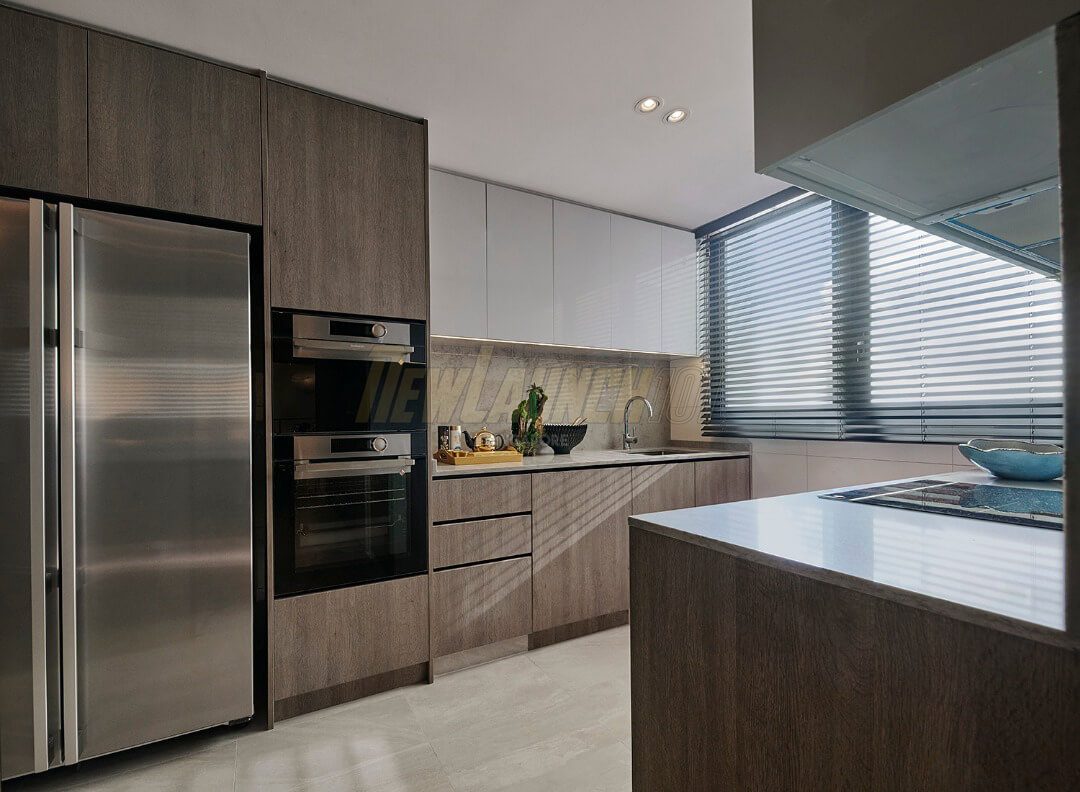Avenue South Residence Showflat 4-Bedroom Luxury Kitchen