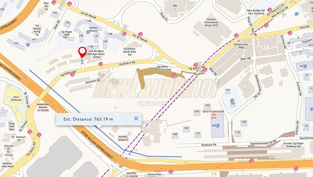 Avenue South Residence to Cantonment MRT Station