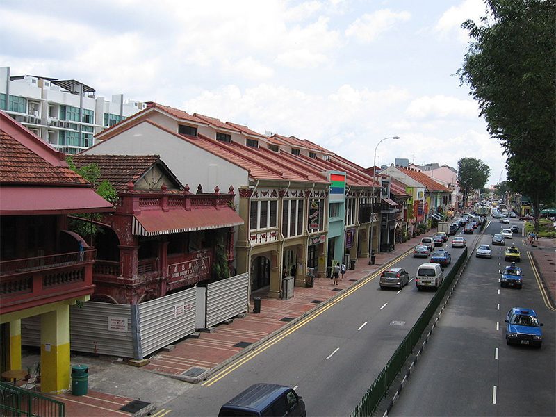 Shophouses along East Coast Road Katong