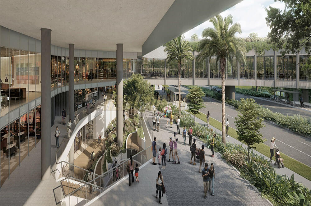 The Woodleigh Mall Artist Impression
