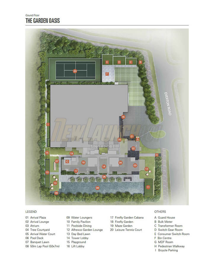 Sky Everton Condo Facilities Site Plan