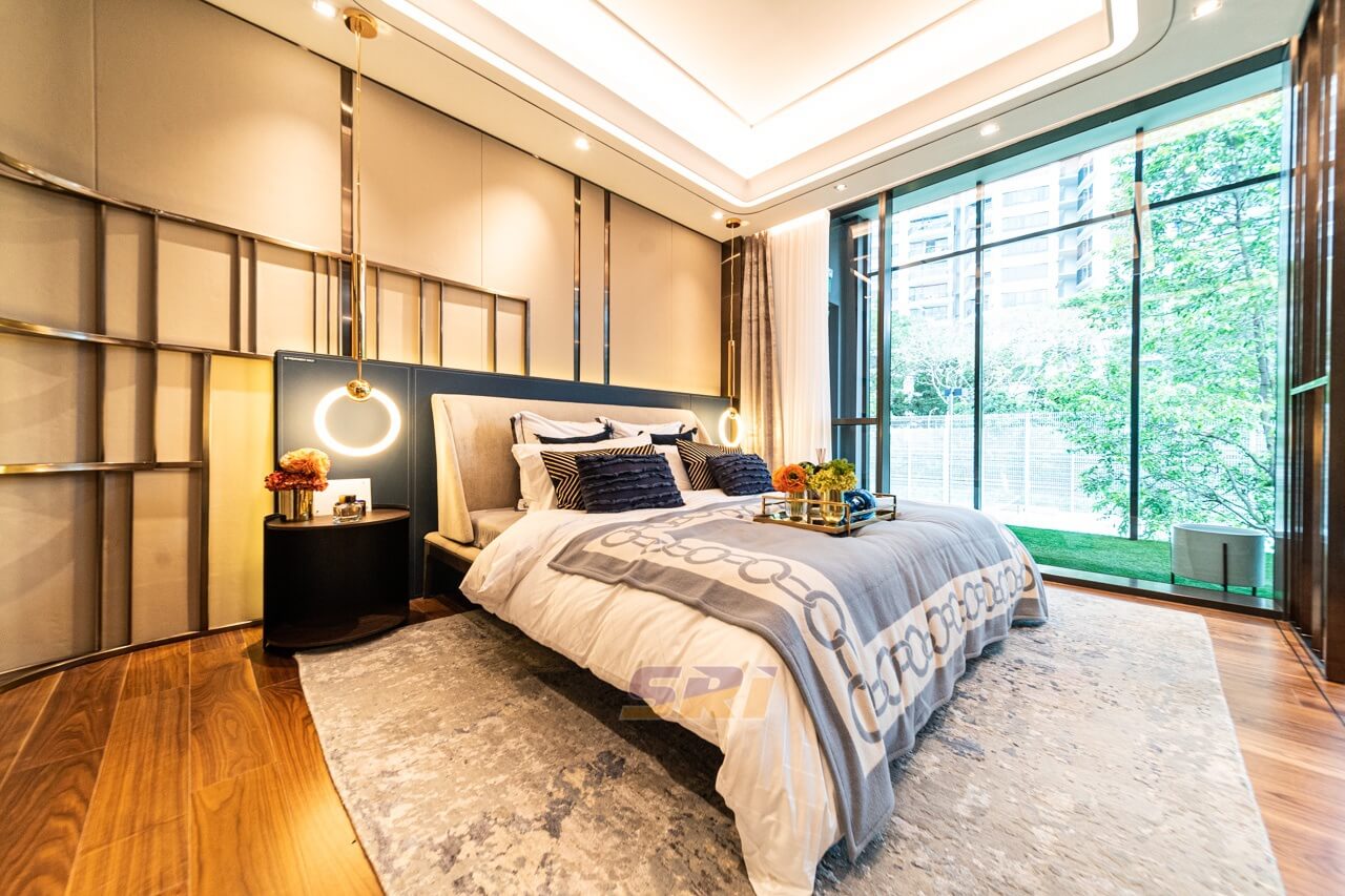 Leedon Green Showflat Bedroom Design