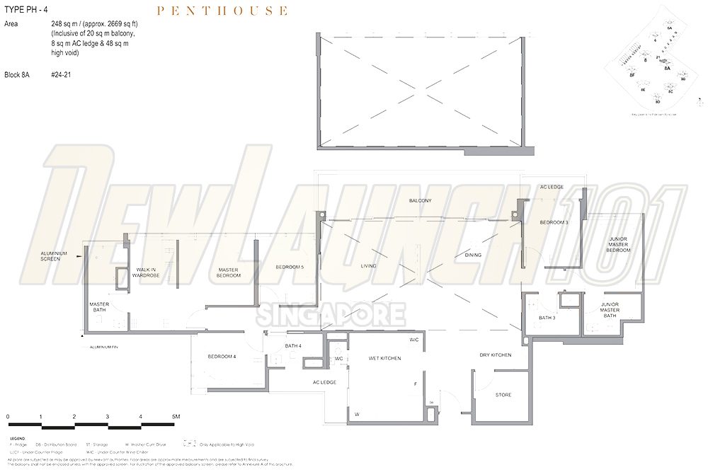 Parc Clematis Floor Plan Penthouse 2669