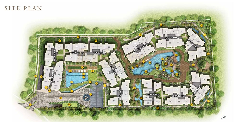 Daintree Residence Site Plan