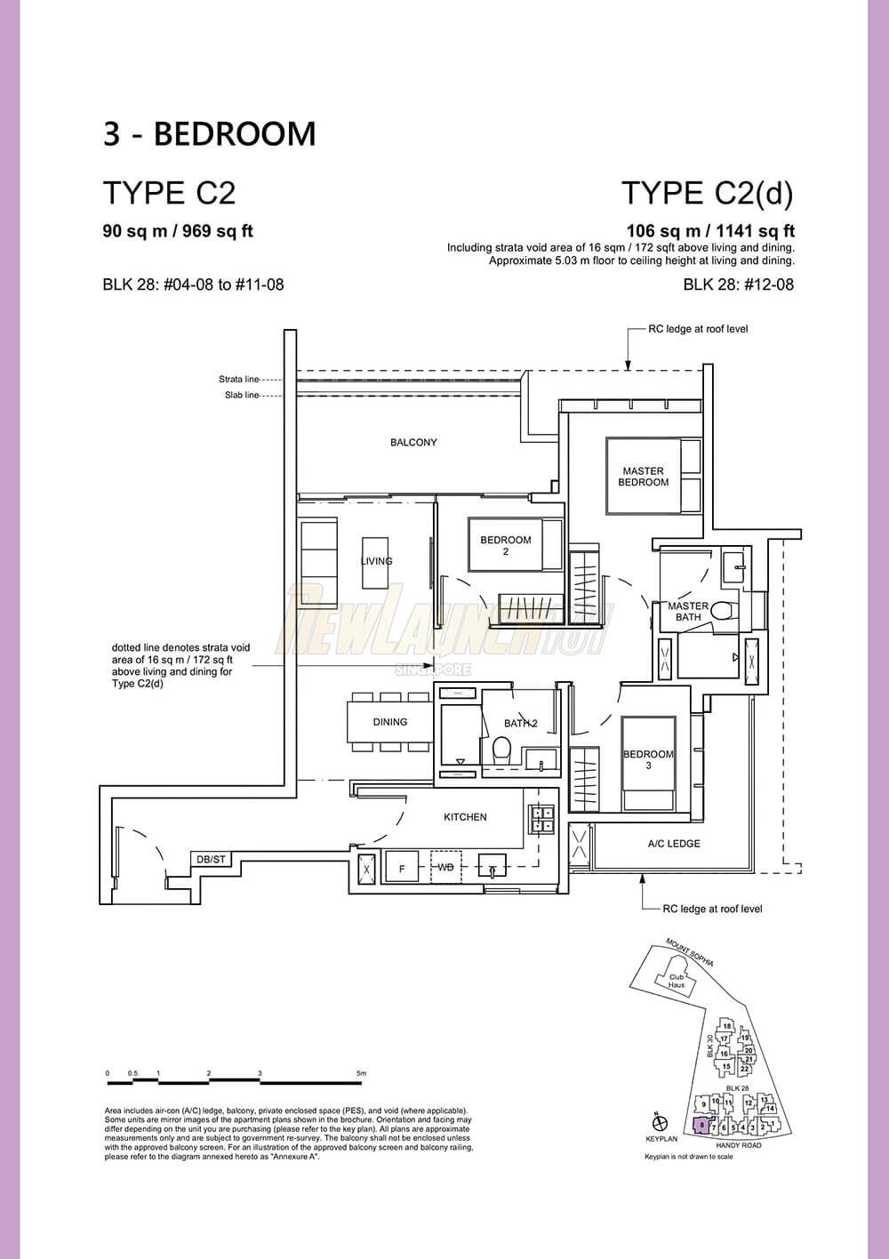 Haus on Handy Floor Plan 3-Bedroom Type C2