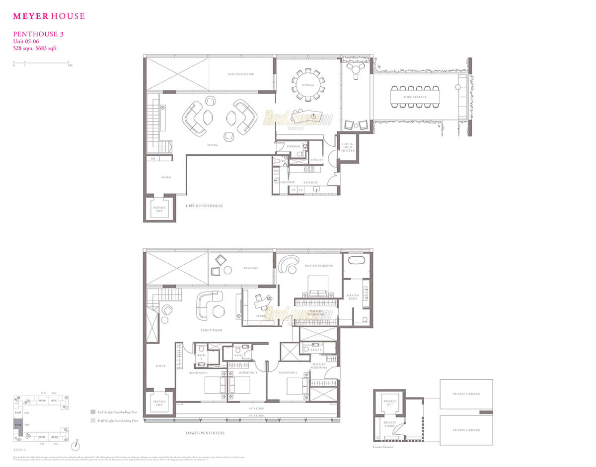 Meyerhouse Penthouse Floor Plan 5683