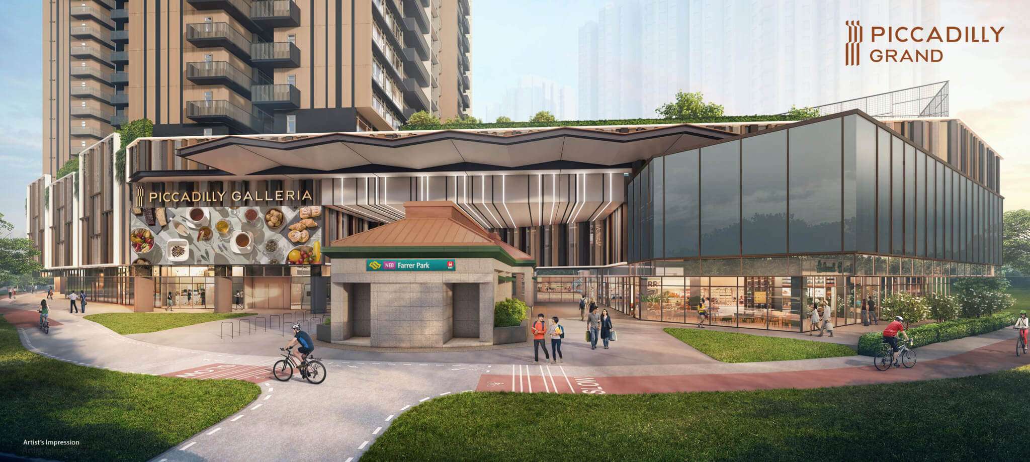 Piccadilly Grand Condo next to Farrer Park MRT Station