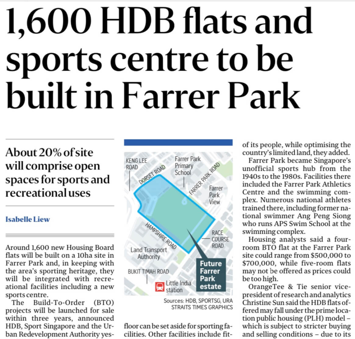 1600 HDB flats in Farrer Park