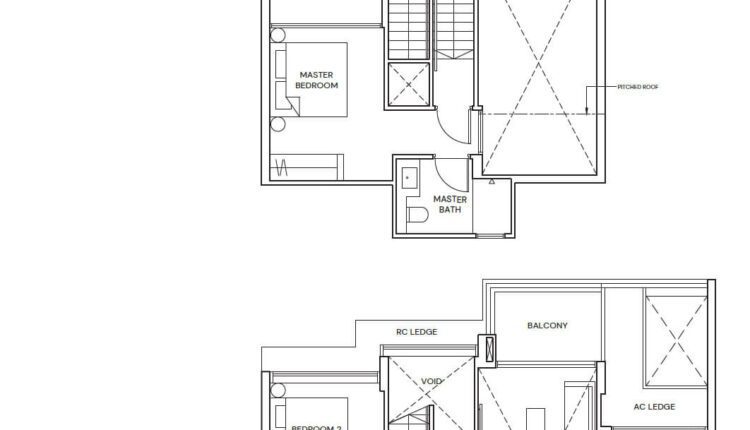 Terra Hill Floor Plan 3-Bedroom Type C9-PH