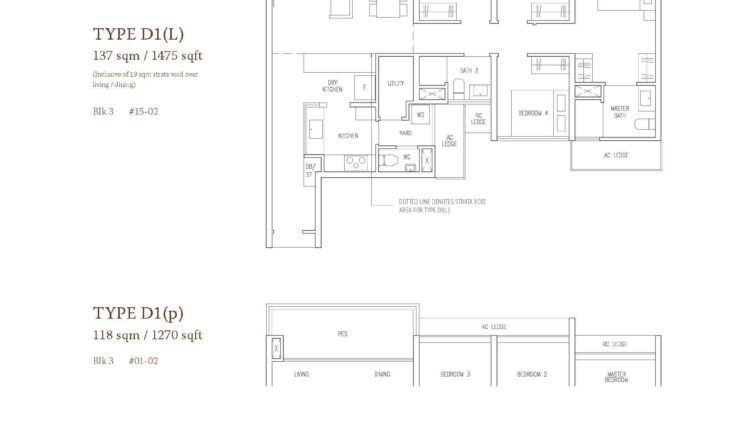 The Botany at Dairy Farm 4-Bedroom Type D1